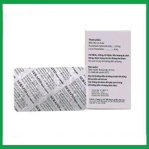 Nhà Thuốc Thanh Vinh - Thuốc Serapid 5mg Jin Yang điều trị đau nửa đầu, chóng mặt (10 vỉ x 10 viên) 1 Nhà Thuốc Thanh Vinh - Serapid 1