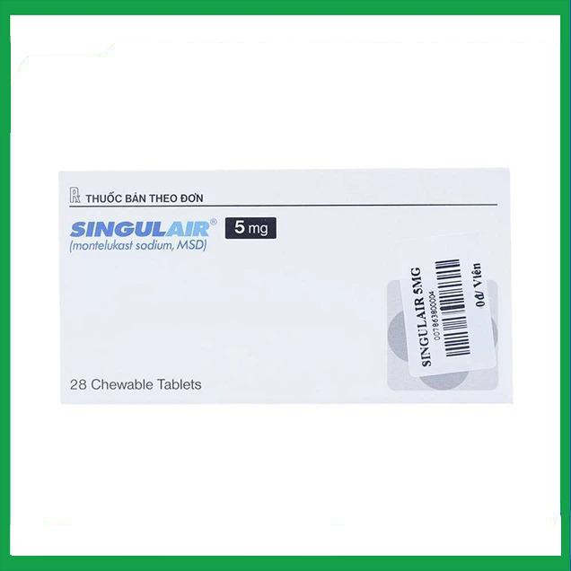 Singulair-5mg.jpg Nhà Thuốc Thanh Vinh - Singulair 5mg