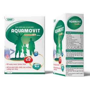 Aquamovit - Hỗ trợ phát triển chiều cao, bổ sung canxi