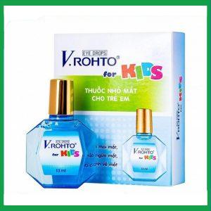Thuốc nhỏ mắt V.Rohto For Kids giảm mỏi mắt, đỏ mát, ngứa mắt