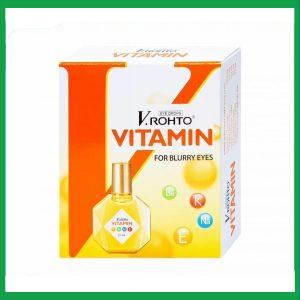 Nhà Thuốc Thanh Vinh - Smart Pharma Thuoc nho mat V.Rohto Vitamin ho tro cai thien tinh trang giam thi luc mat mo 1