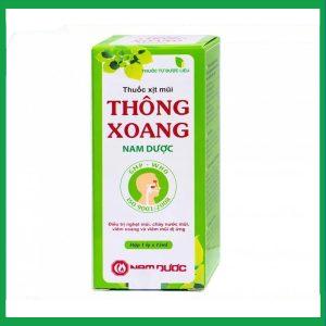 Thuốc xịt mũi Thông Xoang Nam Dược điều trị nghẹt mũi, chảy nước mũi
