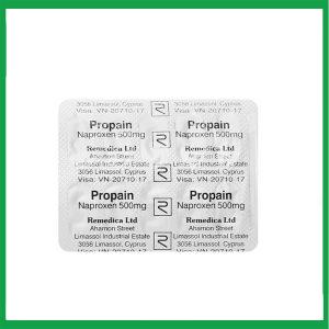 Nhà Thuốc Thanh Vinh - Thuốc Propain 500 Remedica điều trị viêm khớp dạng thấp ( Hộp 10 vỉ x 10 viên) 1 Nhà Thuốc Thanh Vinh - Smart pharma 10 2