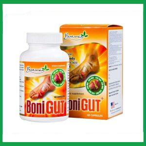 Viên uống BoniGut Botania giảm nồng độ acid uric trong máu, hỗ trợ điều trị bệnh gout (60 viên)