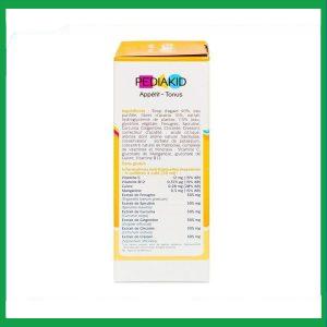 Nhà Thuốc Thanh Vinh - Siro Pediakid Appétit Tonus hỗ trợ kích thích cảm giác thèm ăn, giảm mệt mỏi (125ml) 1 Nhà Thuốc Thanh Vinh - Smart pharma 20