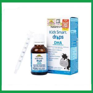 Siro Kids Smart Drops DHA 20ml Nature's Way thúc đẩy sự phát triển của não bộ và hệ thần kinh ở trẻ nhỏ