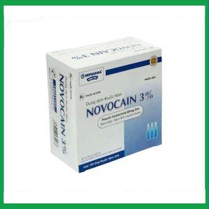 Dung dịch tiêm Novocain 3% HDpharma gây tê tại chỗ, gây tê cột sống (100 ống x 2ml)
