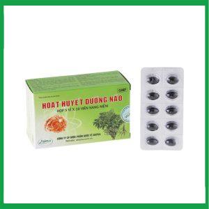 Viên uống Hoạt Huyết Dưỡng Não Abipha tăng cường tuần hoàn não ( Hộp 5 vỉ x 10 viên)