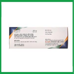 Nhà Thuốc Thanh Vinh - Franvit C.Ex 500 bổ sung vitamin C, tăng đề kháng ( Hộp 5 vỉ x 10 viên) 1 Nhà Thuốc Thanh Vinh - Smart pharma 2024 12 25T082454.069