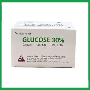 Nhà Thuốc Thanh Vinh - Thuốc Glucose 30% Vinphaco điều trị các trường hợp thiếu hụt Glucose ( Hộp 10 vỉ x 5 ống 5ml) 2 Nhà Thuốc Thanh Vinh - Smart pharma 2024 12 27T075719.667