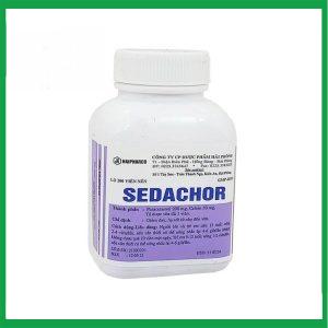 Thuốc Sedachor Haipharco giảm đau, hạ sốt ( Lọ 200 viên)