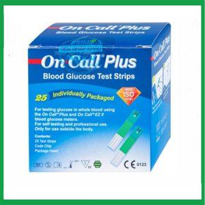 Que thử đường huyết On Call Plus ( Hộp 25 cái)