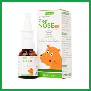 Dung dịch vệ sinh mũi, xoang Free Nose Kid 6 Month+ Novocare loãng chất nhày, giảm nghẹt mũi ( Lọ 20ml)