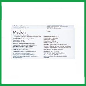Nhà Thuốc Thanh Vinh - Viên đặt âm đạo Meclon Doppel Pharma điều trị viêm cổ tử cung, âm đạo ( Hộp 2 vỉ x 5 viên) 1 Nhà Thuốc Thanh Vinh - Smart pharma 2025 01 13T135338.939