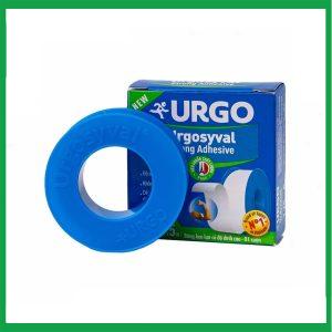 Băng keo lụa có độ dính cao Urgosyval Strong Adhessive size 1.25cm x 5m cố định băng gạc (1 cuộn)