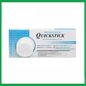 Que thử thai Quickstick One - Step Prehnancy Test Phamatech cho kết quả lên đến 99%