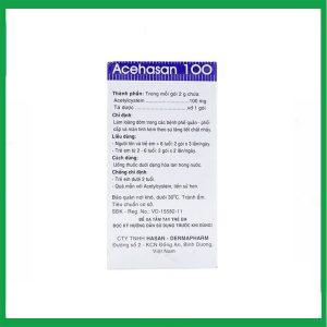 Nhà Thuốc Thanh Vinh - Thuốc bột Acehasan 100 Hasan làm loãng đờm trong các bệnh phế quản - phổi cấp và mãn tính ( Hộp 30 gói) 2 Nhà Thuốc Thanh Vinh - Smart pharma 2025 03 21T124456.303