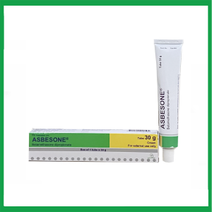Kem bôi da Asbesone điều trị các bệnh eczema, viêm da, ngứa, lupus ban đỏ (30g)