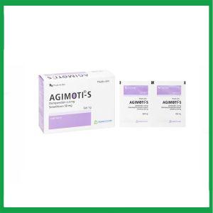 Thuốc Agimoti-S 1g Agimexpharm điều trị chứng buồn nôn, nôn, cảm giác chướng vùng thượng vị ( Hộp 30 gói)