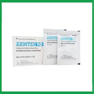 Nhà Thuốc Thanh Vinh - Hỗn dịch uống Armten 90 Armephaco điều trị các chứng nhiễm khuẩn đường hô hấp cấp ( Hộp 10 gói) 1 Nhà Thuốc Thanh Vinh - Smart pharma 35 2