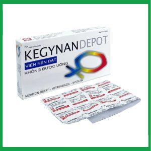 Viên đặt Phụ khoa Kegynan Depot điều trị viêm nhiễm phụ khoa