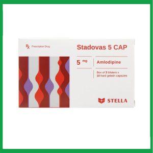 Nhà Thuốc Thanh Vinh - Thuốc Stadovas 5 CAP Stella điều trị tăng huyết áp, đau thắt ngực mạn tính ổn định ( Hộp 3 vỉ x 10 viên) 1 Nhà Thuốc Thanh Vinh - Smart pharma 58 2
