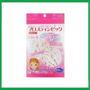 Tăm chỉ nha khoa Okamura Dr. Polir Nhật bản 80 cây/ gói