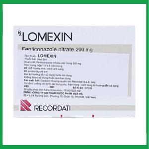Nhà Thuốc Thanh Vinh - Viên đặt âm đạo Lomexin 200mg điều trị nhiễm nấm Candida âm hộ - âm đạo (Hộp 1 vỉ x 6 viên) 2 Nhà Thuốc Thanh Vinh - Smart pharma 60 2