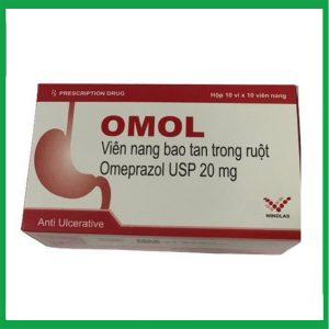 Nhà Thuốc Thanh Vinh - Thuốc OMOL (Omeprazol 20mg) (Hộp 10 vỉ x 10 viên) điều trị đau dạ dày 2 Nhà Thuốc Thanh Vinh - Smart pharma 88 1