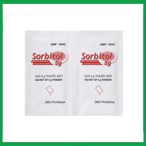 Nhà Thuốc Thanh Vinh - Thuốc bột Sorbitol 5g DHG điều trị triệu chứng táo bón, rối loạn tiêu hóa (20 gói x 5g) 1 Nhà Thuốc Thanh Vinh - Sorbitol 5g2