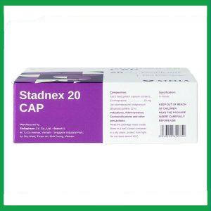 Nhà Thuốc Thanh Vinh - Thuốc Stadnex 20 CAP điều trị trào ngược dạ dày, thực quản (4 vỉ x 7 viên) 1 Nhà Thuốc Thanh Vinh - Stadnex 20 2