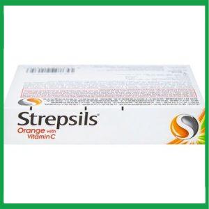 Nhà Thuốc Thanh Vinh - Viên ngậm Strepsils Orange with Vitamin C điều trị đau họng 2 Nhà Thuốc Thanh Vinh - Strepsils Orange 3