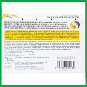 Nhà Thuốc Thanh Vinh - Viên ngậm Strepsils Soothing giảm đau họng 5 Nhà Thuốc Thanh Vinh - Strepsils Soothing1