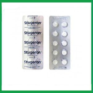 Nhà Thuốc Thanh Vinh - Thuốc Stugeron Janssen điều trị rối loạn tuần hoàn não (25 vỉ x 10 viên) 1 Nhà Thuốc Thanh Vinh - Stugeron 2