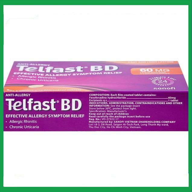 Telfast-BD-60mg-2.jpg Nhà Thuốc Thanh Vinh - Telfast BD 60mg 2