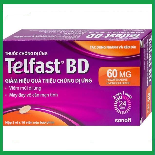 Telfast-BD-60mg.jpg Nhà Thuốc Thanh Vinh - Telfast BD 60mg