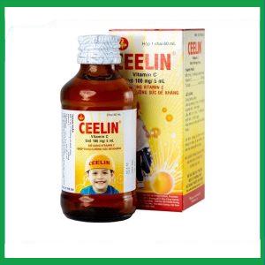 Nhà Thuốc Thanh Vinh - Siro Ceelin United bổ sung vitamin C, tăng cường sức đề kháng (60ml) 1 Nhà Thuốc Thanh Vinh - Thiet ke chua co ten 4