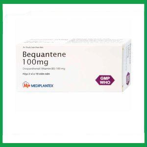 Thuốc Bequantene 100mg Mediplantex điều trị chứng rụng tóc lan tỏa (2 vỉ x 10 viên)