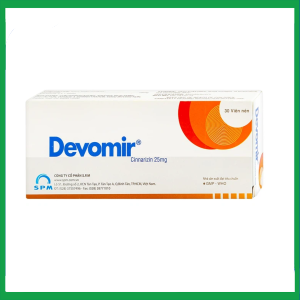 Thuốc Devomir S.P.M phòng ngừa say sóng, say tàu xe, máy bay (3 vỉ x 10 viên)