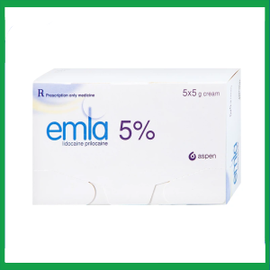 Thuốc Emla 5% Aspen gây tê bề mặt da (5 tuýp x 5g)