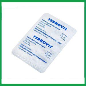 Nhà Thuốc Thanh Vinh - Thuốc Ferrovit MEGA We care điều trị thiếu máu do thiếu sắt (5 vỉ x 10 viên) 4 Nhà Thuốc Thanh Vinh - Thuoc Ferrovit4