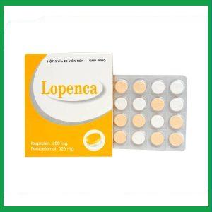Thuốc Lopenca DHG Pharma giảm đau, kháng viêm do chấn thương, thấp khớp, viêm thần kinh (5 vỉ x 20 viên)