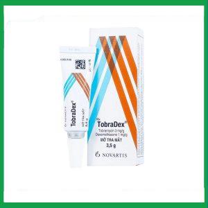 Thuốc mỡ tra mắt TobraDex Alcon điều trị viêm và nhiễm khuẩn (3,5g)