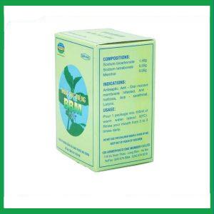 Nhà Thuốc Thanh Vinh - Thuốc súc miệng BBM Armephaco sát trùng, chống viêm niêm mạc, hôi miệng (12 túi x 2g) 1 Nhà Thuốc Thanh Vinh - Thuoc suc mieng BBM 1