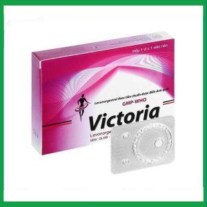 Nhà Thuốc Thanh Vinh - Thuốc Victoria 1,5mg Babiophar dùng để tránh thai khẩn cấp, dùng trong vòng 72 giờ sau giao hợp (1 viên) 1 Nhà Thuốc Thanh Vinh - Thuoc tranh thai Victoria1