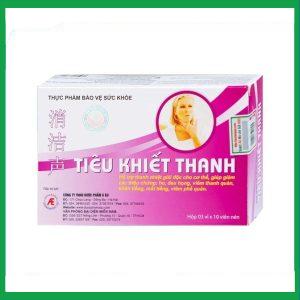 Viên uống Tiêu Khiết Thanh Á Âu hỗ trợ thanh nhiệt giải độc cho cơ thể (3 vỉ x 10 viên)