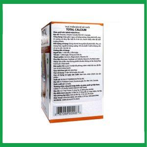 Nhà Thuốc Thanh Vinh - Nutridom Total Calcium, hỗ trợ giảm nguy cơ còi xương, loãng xương, bổ sung canxi 1 Nhà Thuốc Thanh Vinh - Total Calcium 2