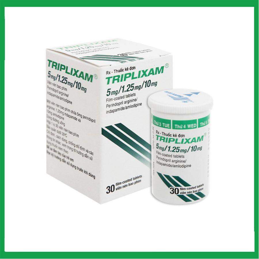Triplixam-5-125-10mg.jpg Nhà Thuốc Thanh Vinh - Triplixam 5 125 10mg