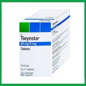 Twynsta 80mg/5mg trị tăng huyết áp (14 vỉ x 7 viên)