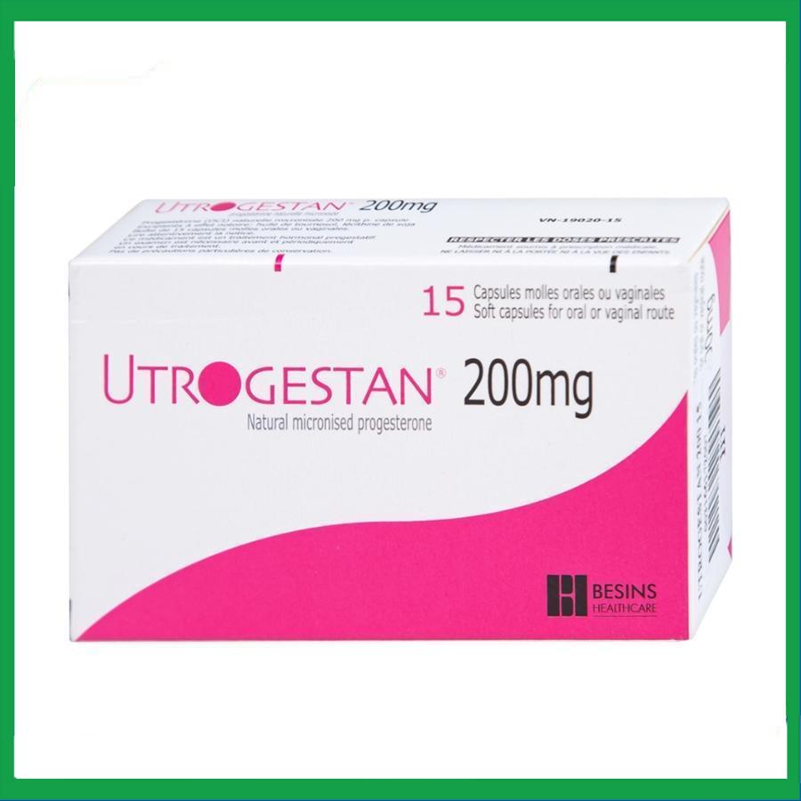 Utrogestan-200mg.jpg Nhà Thuốc Thanh Vinh - Utrogestan 200mg